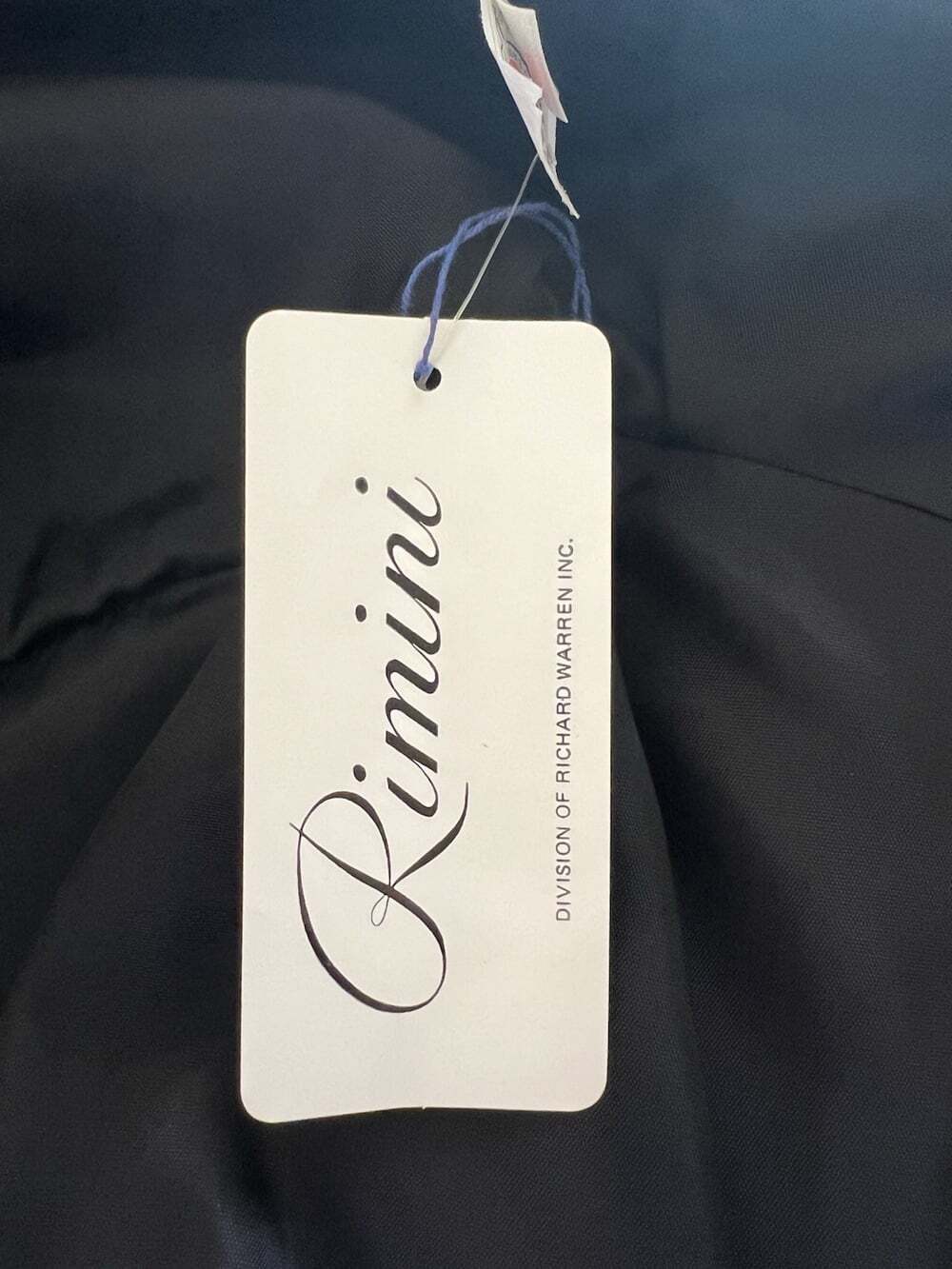 NWT Vintage 80s Neiman Marcus Metallic Cobalt Blue Moire Blazer Top Size 6 USA - Picture 12 of 14